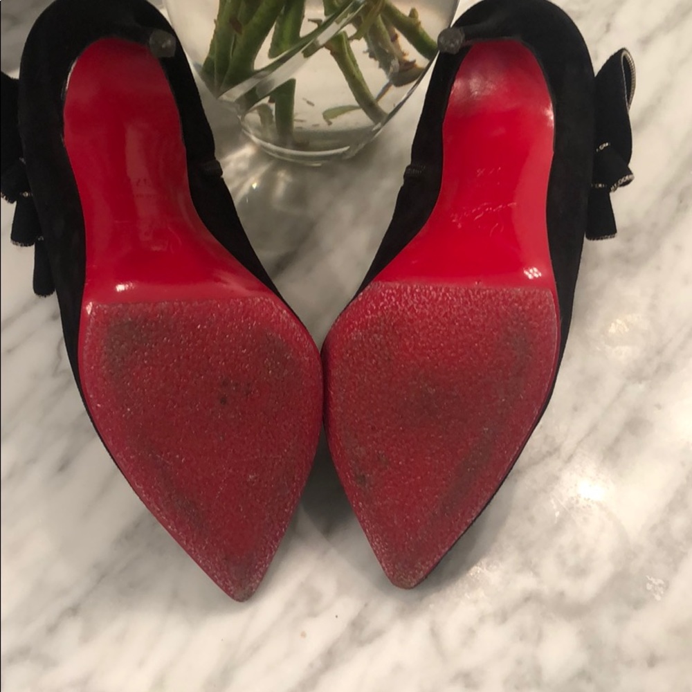 Black Louboutin Booties - Picture 3 of 5